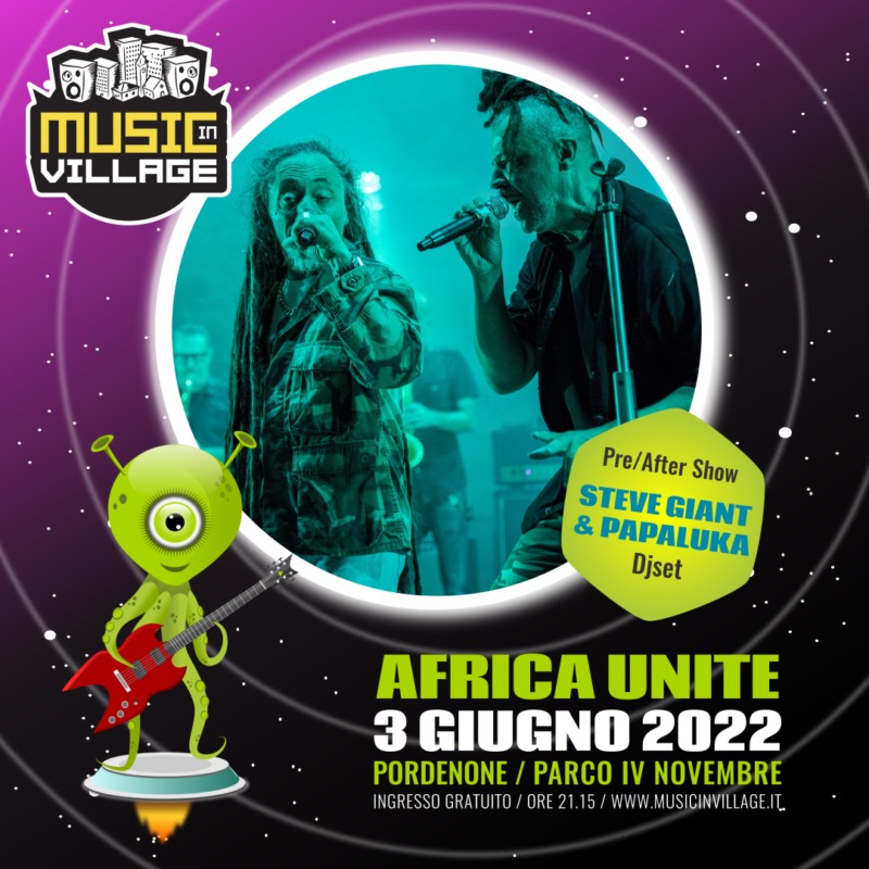 Africa unite pordenone music in village