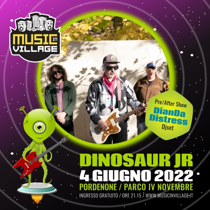 DINOSAUR JR – Music in Village 2022