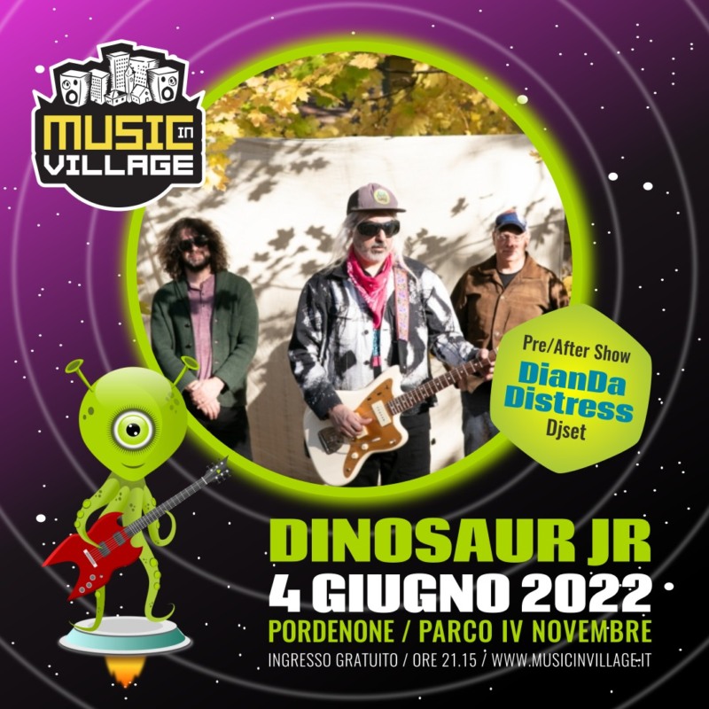 Dinosaur JR pordenone music in village 1